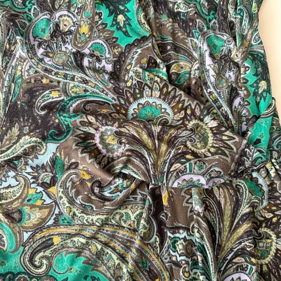 Etro Paisley Print Midi Length Dress (EU44, US8) - Picture 4 of 9